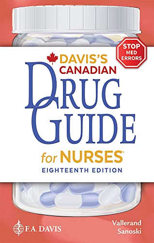CANADIAN DRUG GUIDE FOR NURSES, by VALLERAND