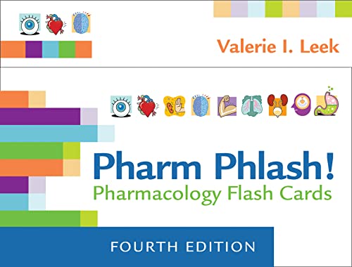 PHARM PHLASH : PHARMACOLOGY FLASH CARDS, by LEEK